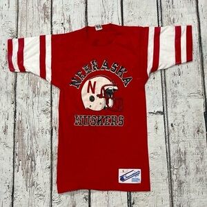 Vintage University of Nebraska Cornhuskers NCAA Champion College Tshirt